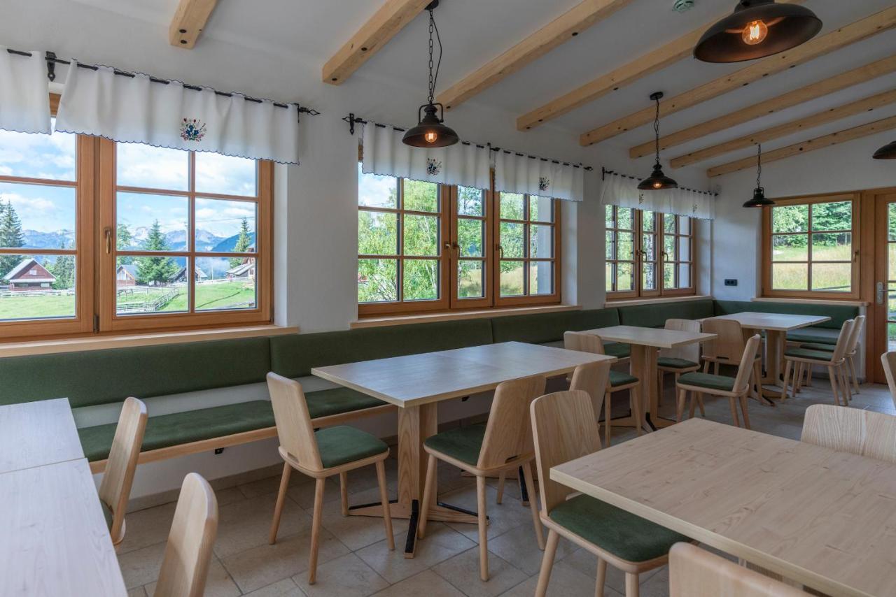 Planinska Koca Na Uskovnici Hotell Srednja Vas v Bohinju Exteriör bild