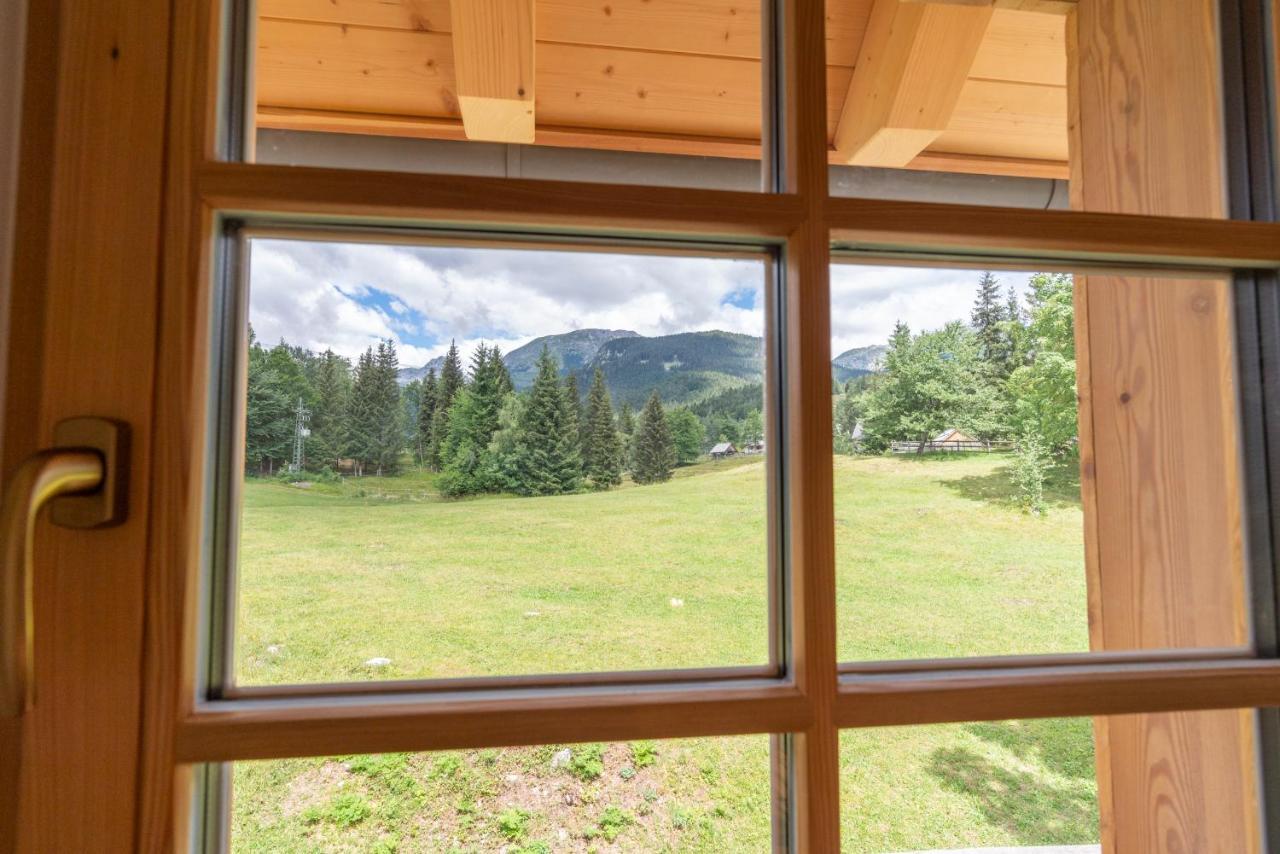 Planinska Koca Na Uskovnici Hotell Srednja Vas v Bohinju Exteriör bild