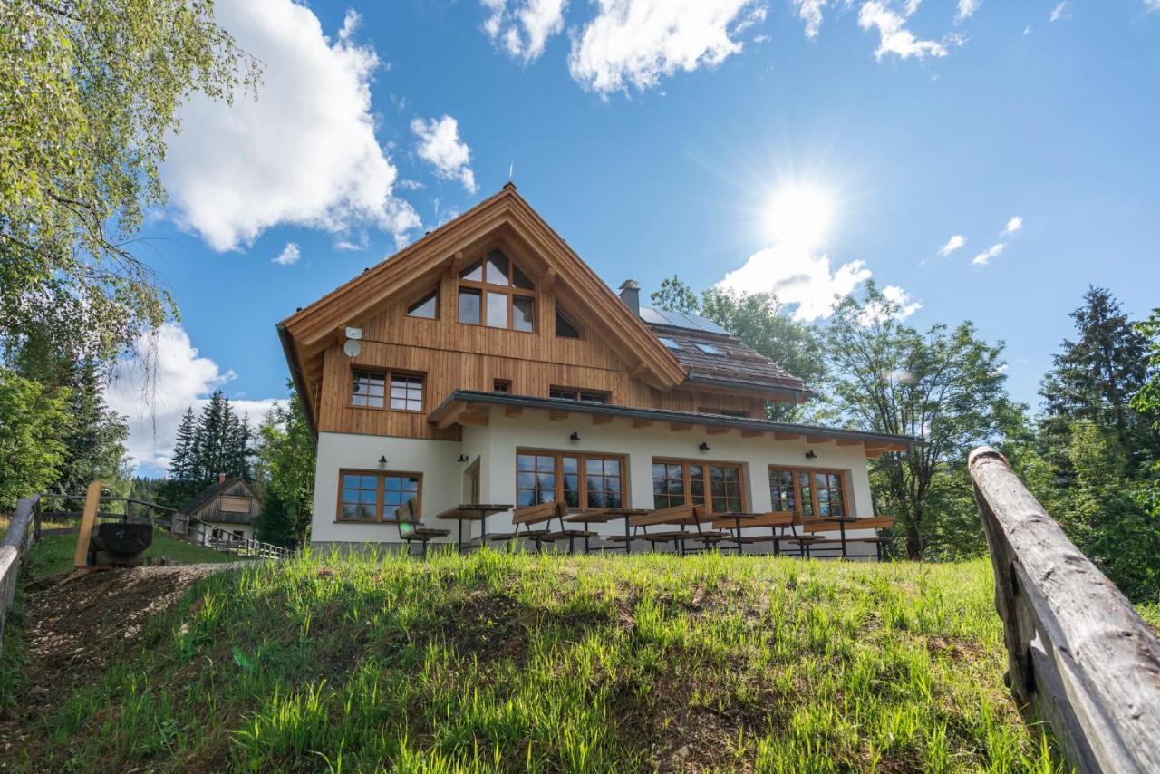 Planinska Koca Na Uskovnici Hotell Srednja Vas v Bohinju Exteriör bild