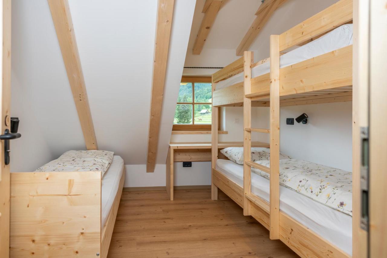 Planinska Koca Na Uskovnici Hotell Srednja Vas v Bohinju Exteriör bild